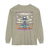 Dissolve The Ego (Back design) - Unisex Garment-dyed Long Sleeve T-Shirt